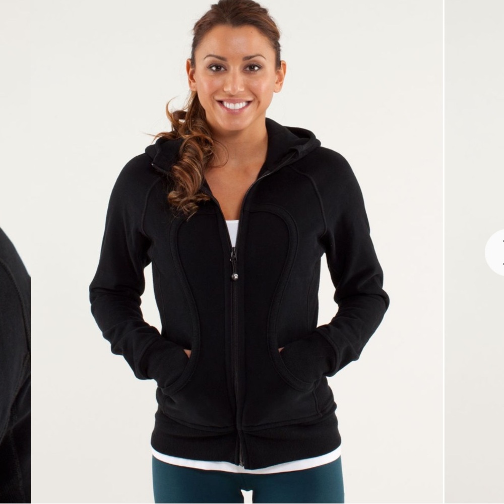Lululemon Scuba Hoodie, Black, Size 10(?)